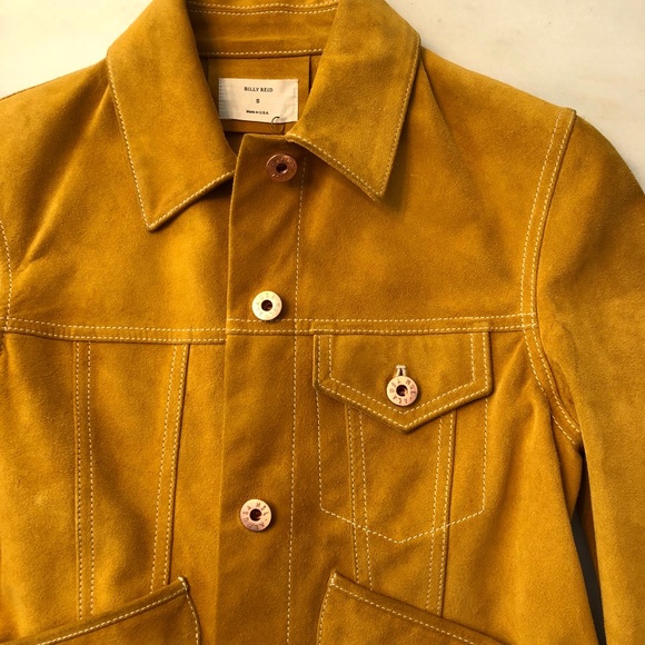 Billy Reid Sample Suede Jacket - Picture 4 of 6